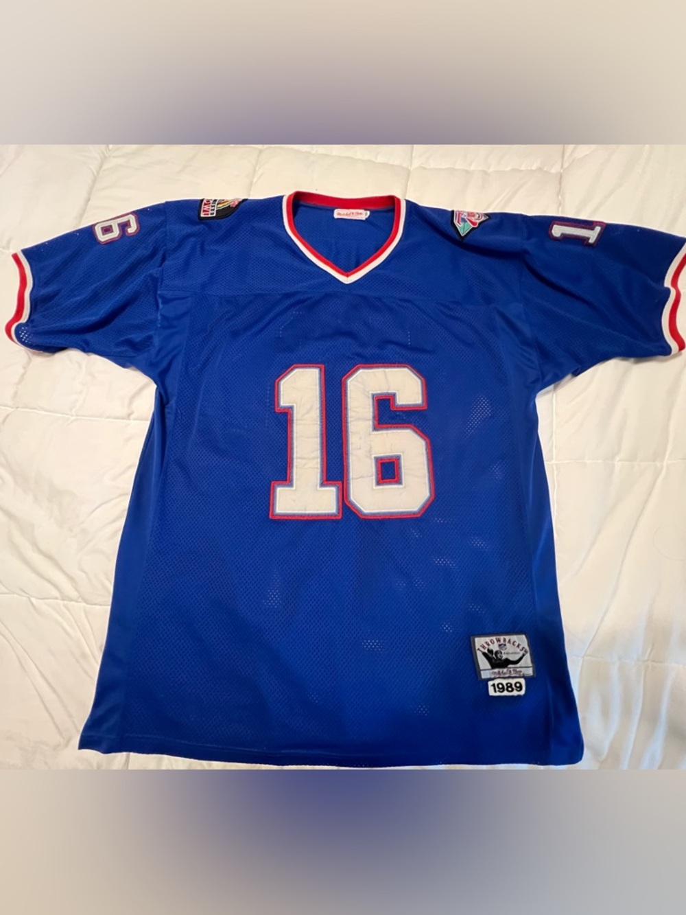 Mitchell & Ness JOE MONTANA No. 16 1990 HAWAII PRO BOWL Football Jersey Sz 58